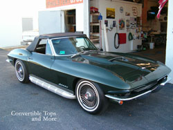 Shop front - 67 Corvette